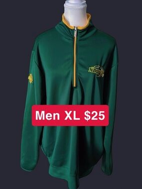NDSU Green & Gold Quarter-Zip Pullover